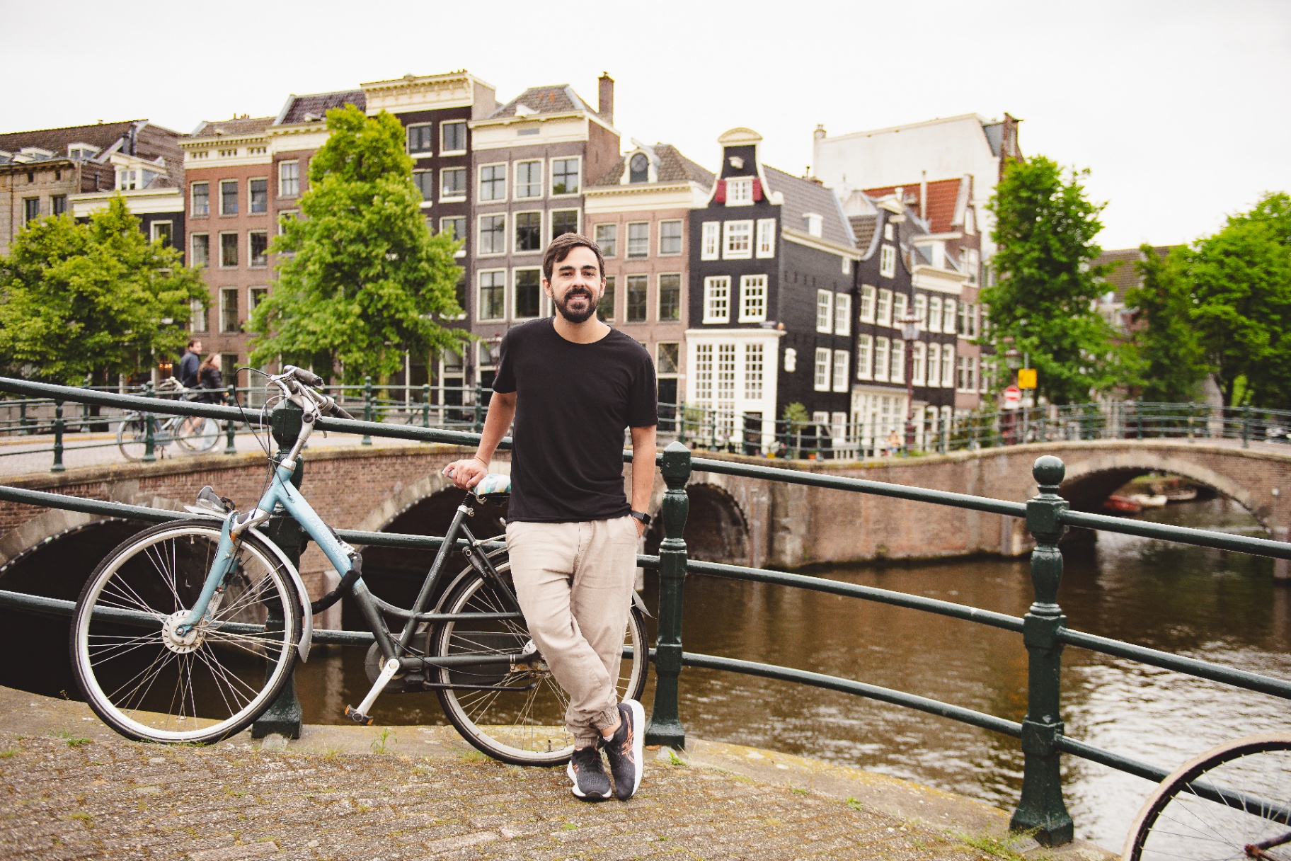 Álvaro Fernandes em Amsterdam